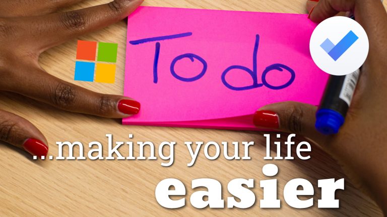 Microsoft To Do: Making Your Life Easier